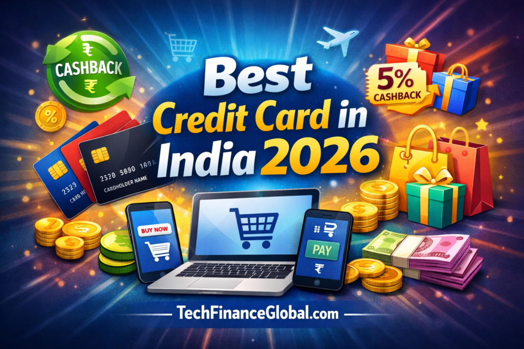 Best Credit Card in India 2026 with lifetime free and cashback benefits