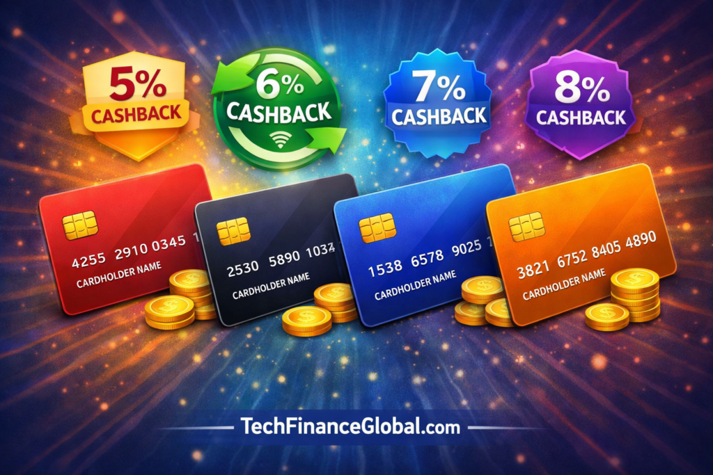 Cashback credit card benefits in India