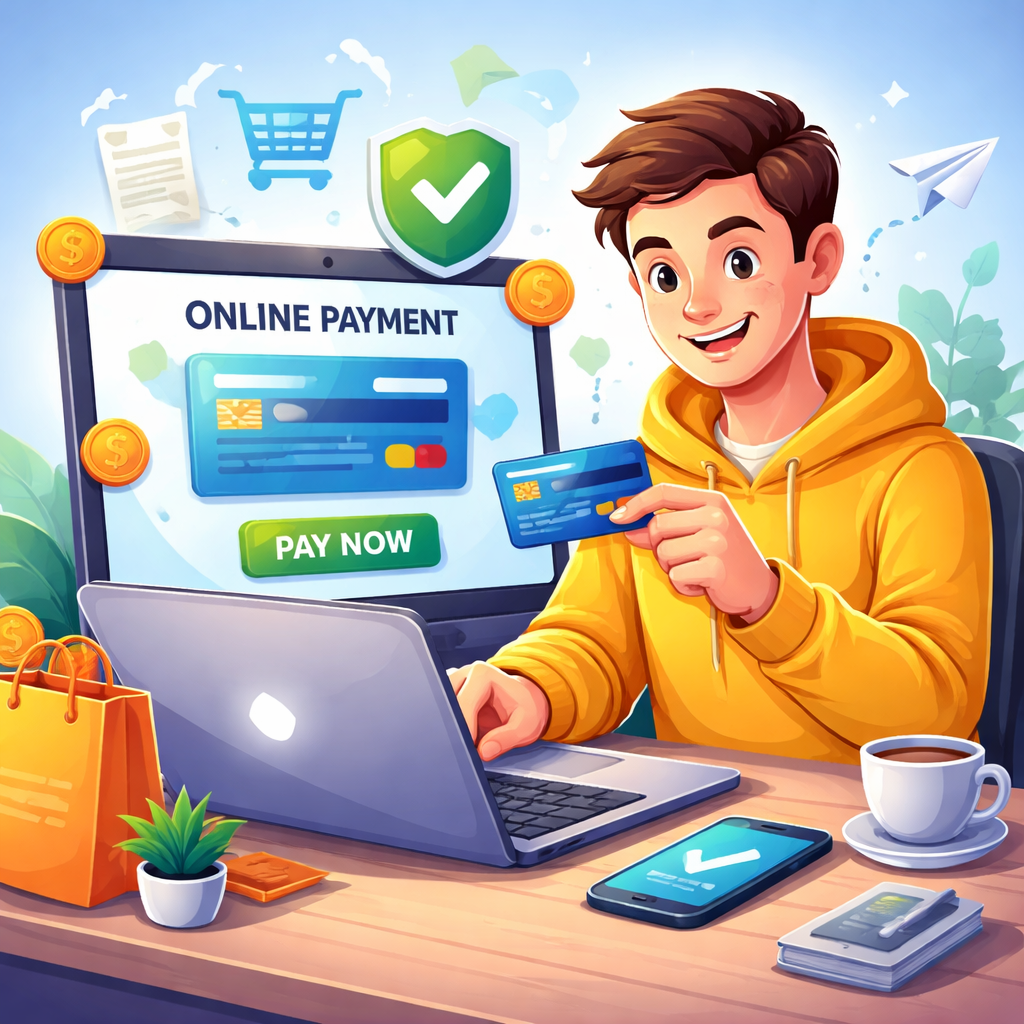 Online payment using the best credit card in India 2026