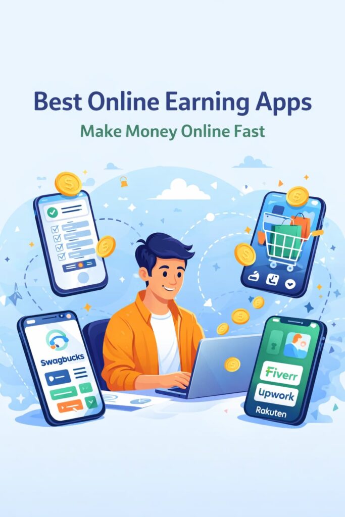 Best online earning apps in world to make money from home using mobile